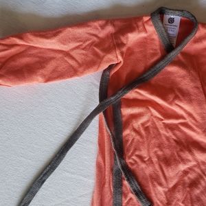 Westcoast coral newborn nightgown